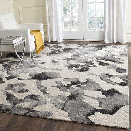 Safavieh Dip Dye Ddy517E Beige / Charcoal Rugs - Safavieh - ddy517e - 2