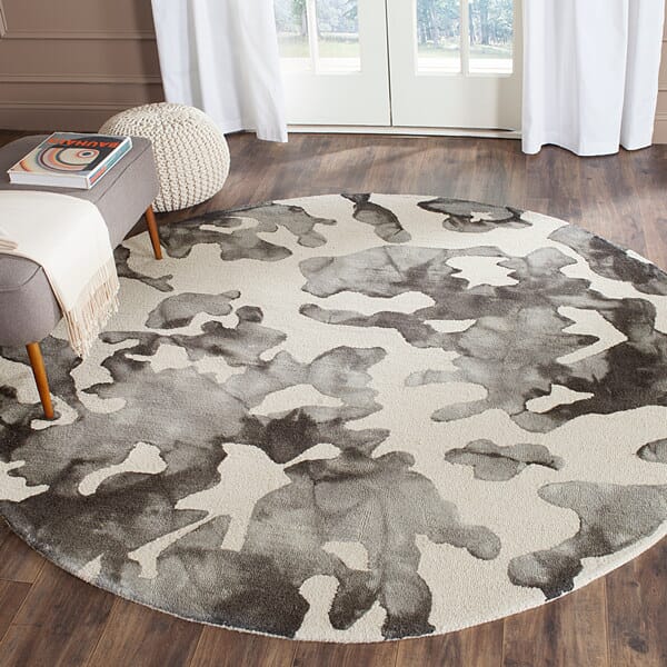 Safavieh Dip Dye Ddy517E Beige / Charcoal Rugs - Safavieh - ddy517e - 7sq