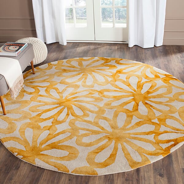 Safavieh Dip Dye Ddy527M Beige / Gold Rugs - Safavieh - ddy527m - 7sq