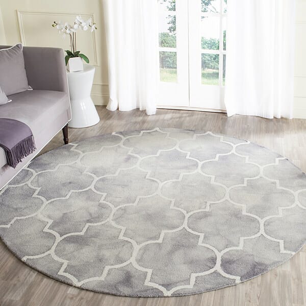 Safavieh Dip Dye Ddy535C Grey / Ivory Rugs - Safavieh - ddy535c - 7sq