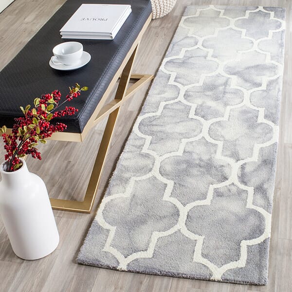 Safavieh Dip Dye Ddy535C Grey / Ivory Rugs - Safavieh - ddy535c - 7sq