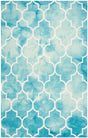 Safavieh Dip Dye Ddy535D Turquoise / Ivory Rugs - Safavieh - ddy535d - 2