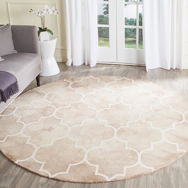 Safavieh Dip Dye Ddy535G Beige / Ivory Rugs - Safavieh - ddy535g - 7sq