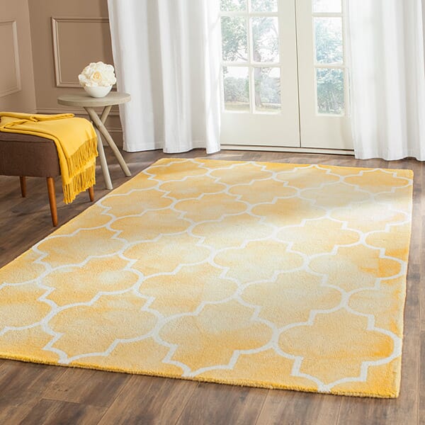 Safavieh Dip Dye Ddy535H Gold / Ivory Rugs - Safavieh - ddy535h - 2