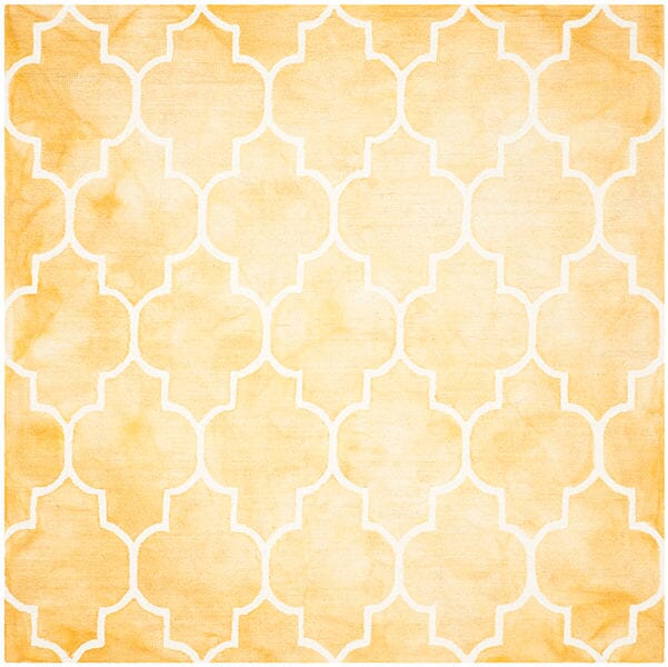 Safavieh Dip Dye Ddy535H Gold / Ivory Rugs - Safavieh - ddy535h - 7sq