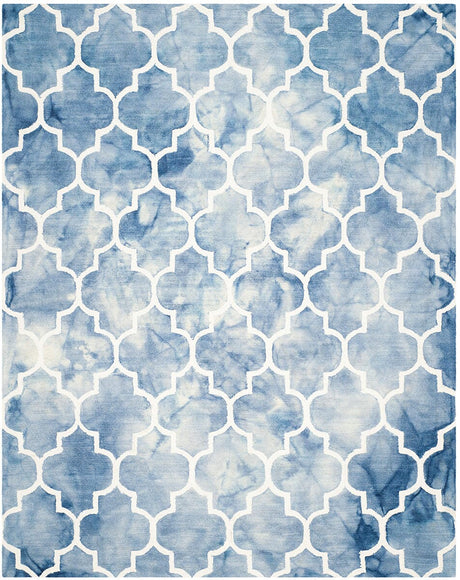 Safavieh Dip Dye Ddy535K Blue / Ivory Rugs - Safavieh - ddy535k - 7r