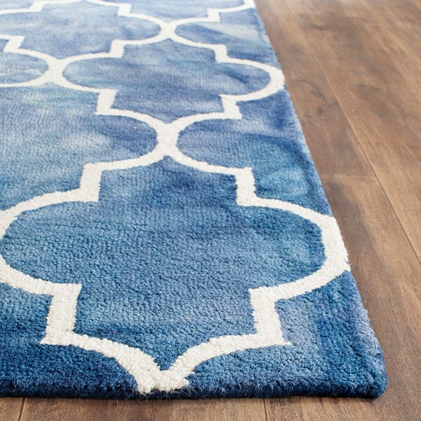 Safavieh Dip Dye Ddy535N Navy / Ivory Rugs - Safavieh - ddy535n - 2