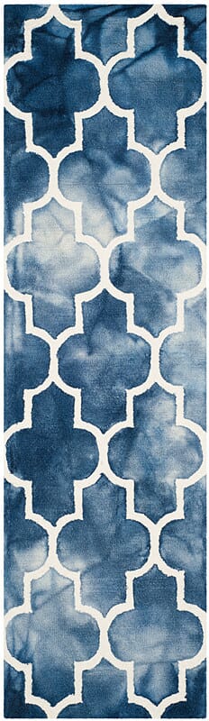 Safavieh Dip Dye Ddy535N Navy / Ivory Rugs - Safavieh - ddy535n - 24