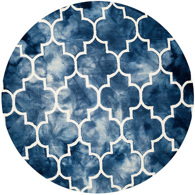 Safavieh Dip Dye Ddy535N Navy / Ivory Rugs - Safavieh - ddy535n - 7r