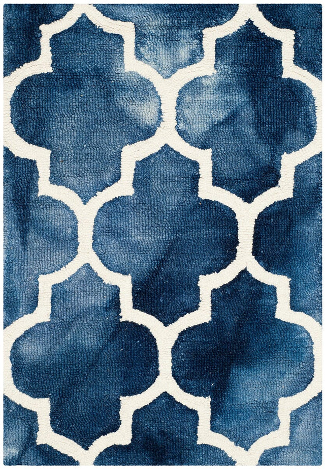 Safavieh Dip Dye Ddy535N Navy / Ivory Rugs - Safavieh - ddy535n - 7r