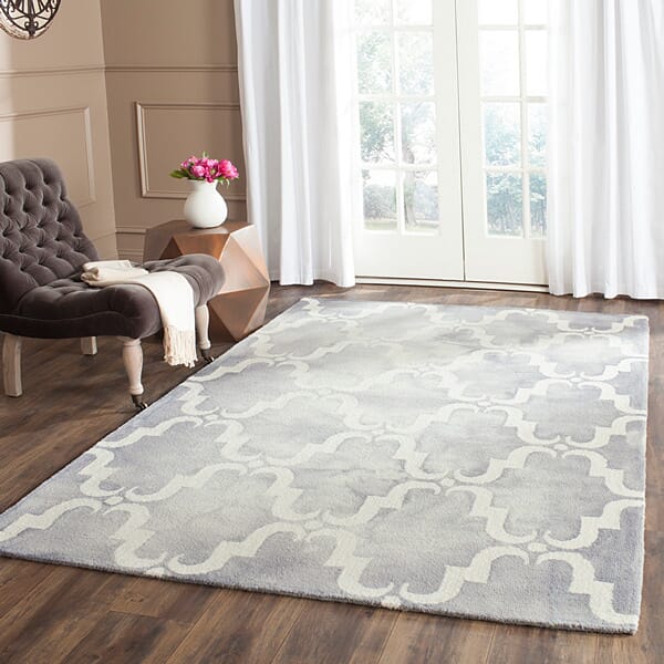 Safavieh Dip Dye Ddy536C Grey / Ivory Rugs - Safavieh - ddy536c - 2