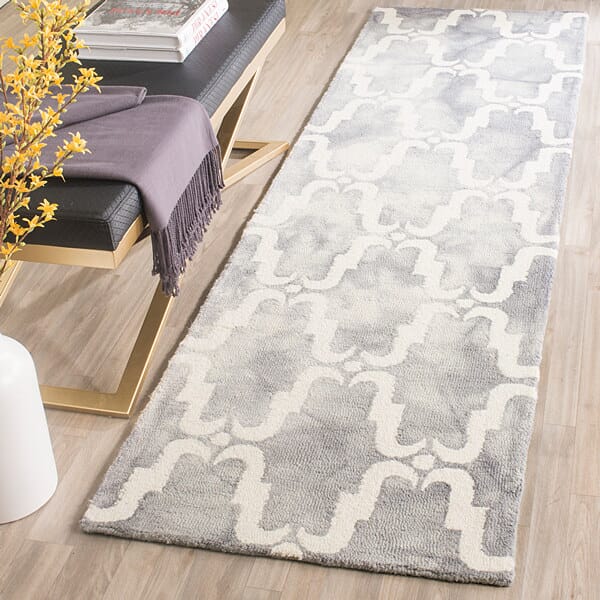 Safavieh Dip Dye Ddy536C Grey / Ivory Rugs - Safavieh - ddy536c - 7sq