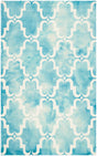 Safavieh Dip Dye Ddy536D Turquoise / Ivory Rugs - Safavieh - ddy536d - 2