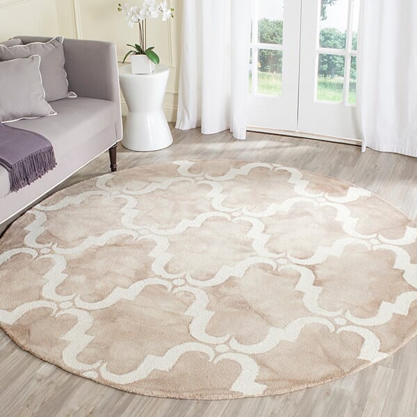 Safavieh Dip Dye Ddy536G Beige / Ivory Rugs - Safavieh - ddy536g - 7sq