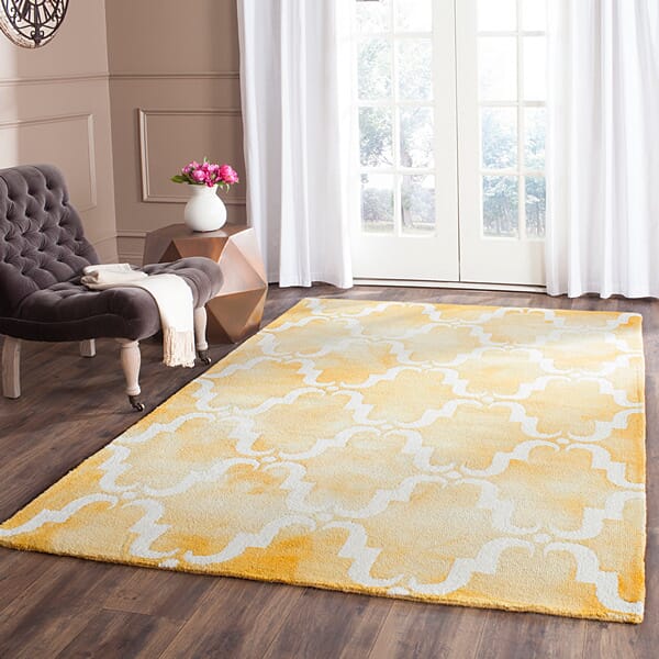 Safavieh Dip Dye Ddy536H Gold / Ivory Rugs - Safavieh - ddy536h - 2