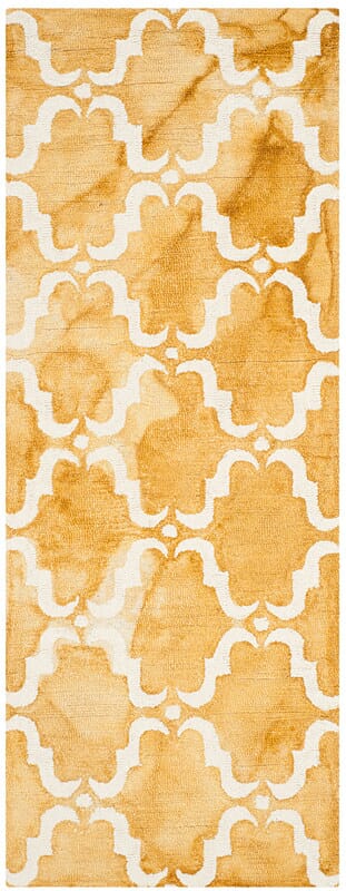 Safavieh Dip Dye Ddy536H Gold / Ivory Rugs - Safavieh - ddy536h - 24