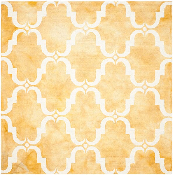 Safavieh Dip Dye Ddy536H Gold / Ivory Rugs - Safavieh - ddy536h - 7sq