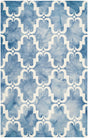 Safavieh Dip Dye Ddy536K Blue / Ivory Rugs - Safavieh - ddy536k - 2