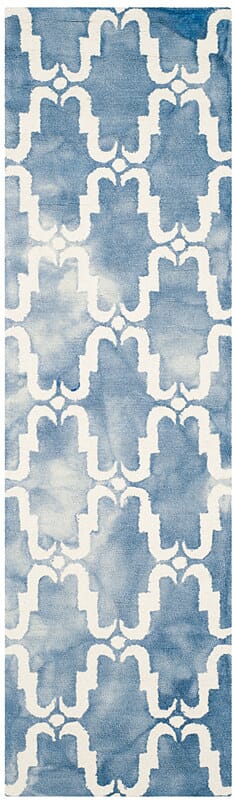 Safavieh Dip Dye Ddy536K Blue / Ivory Rugs - Safavieh - ddy536k - 24