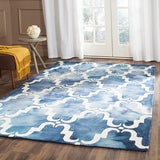 Safavieh Dip Dye Ddy536N Navy / Ivory Rugs - Safavieh - ddy536n - 2