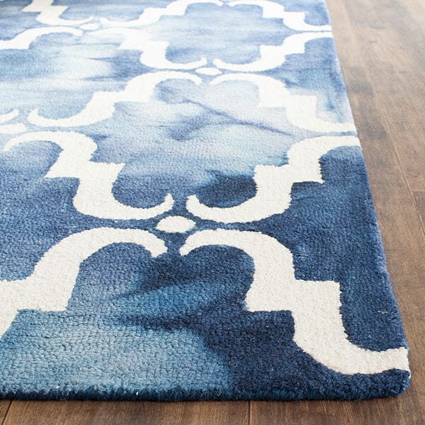 Safavieh Dip Dye Ddy536N Navy / Ivory Rugs - Safavieh - ddy536n - 2