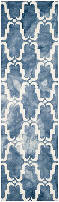 Safavieh Dip Dye Ddy536N Navy / Ivory Rugs - Safavieh - ddy536n - 24