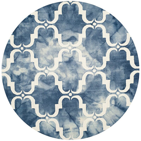 Safavieh Dip Dye Ddy536N Navy / Ivory Rugs - Safavieh - ddy536n - 7r