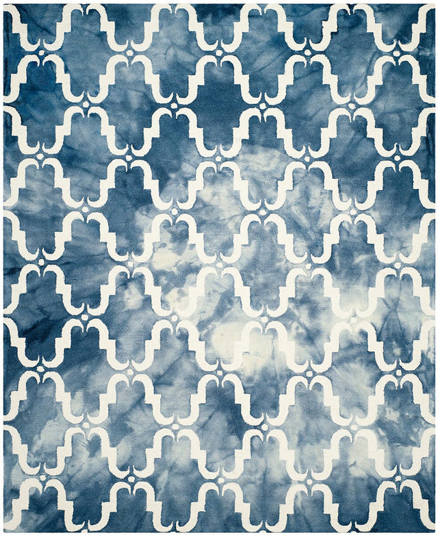 Safavieh Dip Dye Ddy536N Navy / Ivory Rugs - Safavieh - ddy536n - 7r