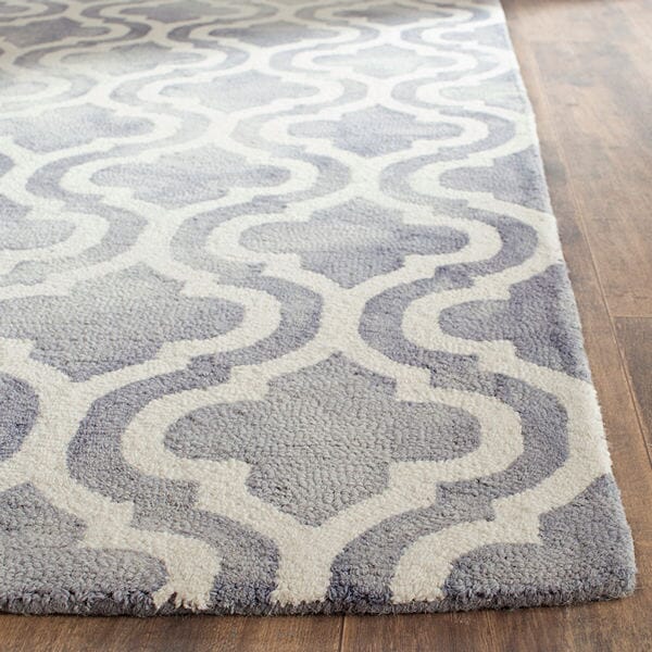 Safavieh Dip Dye Ddy537C Grey / Ivory Rugs - Safavieh - ddy537c - 2