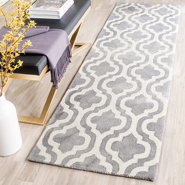 Safavieh Dip Dye Ddy537C Grey / Ivory Rugs - Safavieh - ddy537c - 7sq