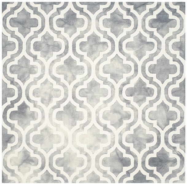 Safavieh Dip Dye Ddy537C Grey / Ivory Rugs - Safavieh - ddy537c - 7sq