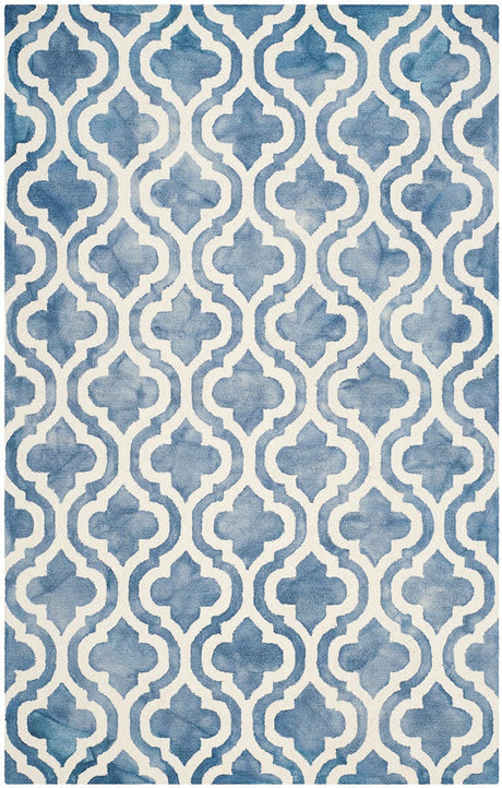 Safavieh Dip Dye Ddy537K Blue / Ivory Rugs - Safavieh - ddy537k - 2