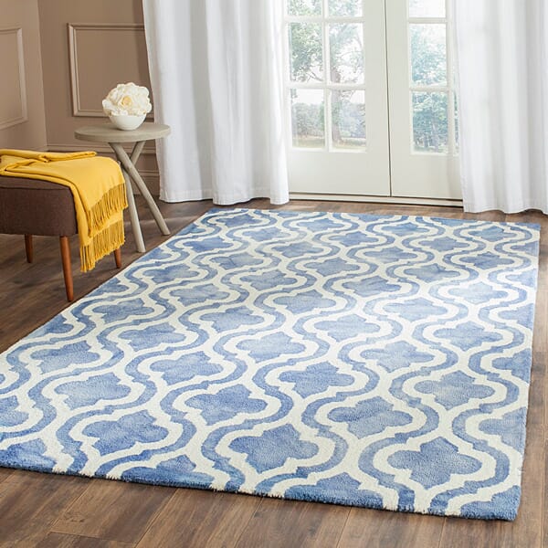 Safavieh Dip Dye Ddy537K Blue / Ivory Rugs - Safavieh - ddy537k - 2