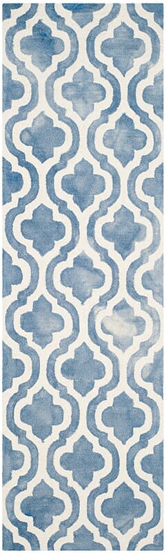 Safavieh Dip Dye Ddy537K Blue / Ivory Rugs - Safavieh - ddy537k - 24