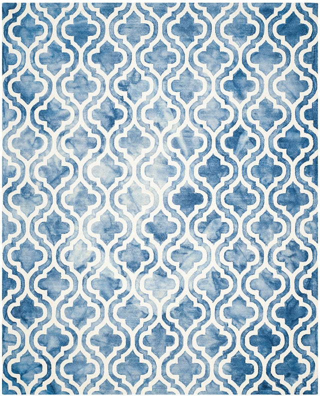 Safavieh Dip Dye Ddy537K Blue / Ivory Rugs - Safavieh - ddy537k - 7r