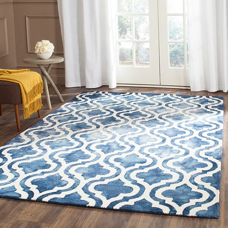 Safavieh Dip Dye Ddy537N Navy / Ivory Rugs - Safavieh - ddy537n - 2