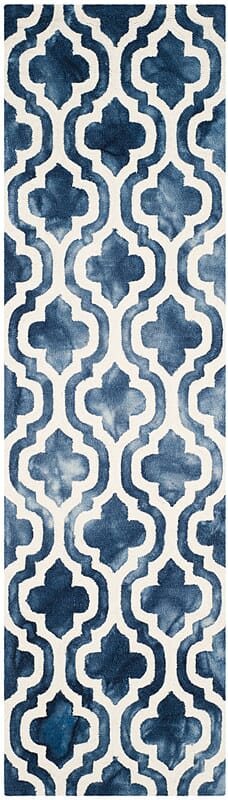 Safavieh Dip Dye Ddy537N Navy / Ivory Rugs - Safavieh - ddy537n - 24