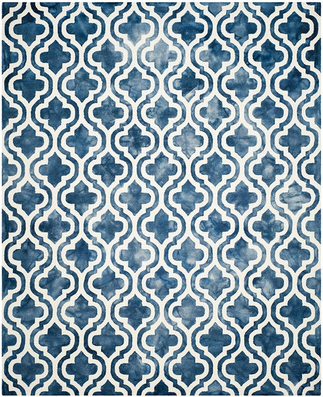 Safavieh Dip Dye Ddy537N Navy / Ivory Rugs - Safavieh - ddy537n - 7r