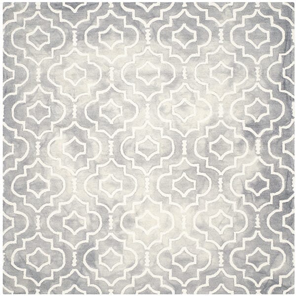 Safavieh Dip Dye Ddy538C Grey / Ivory Rugs - Safavieh - ddy538c - 7sq