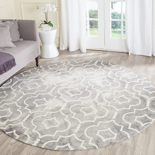 Safavieh Dip Dye Ddy538C Grey / Ivory Rugs - Safavieh - ddy538c - 7sq