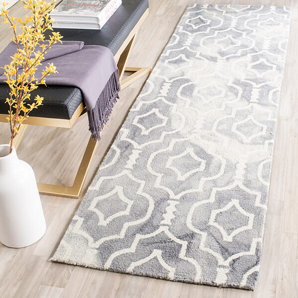 Safavieh Dip Dye Ddy538C Grey / Ivory Rugs - Safavieh - ddy538c - 7sq