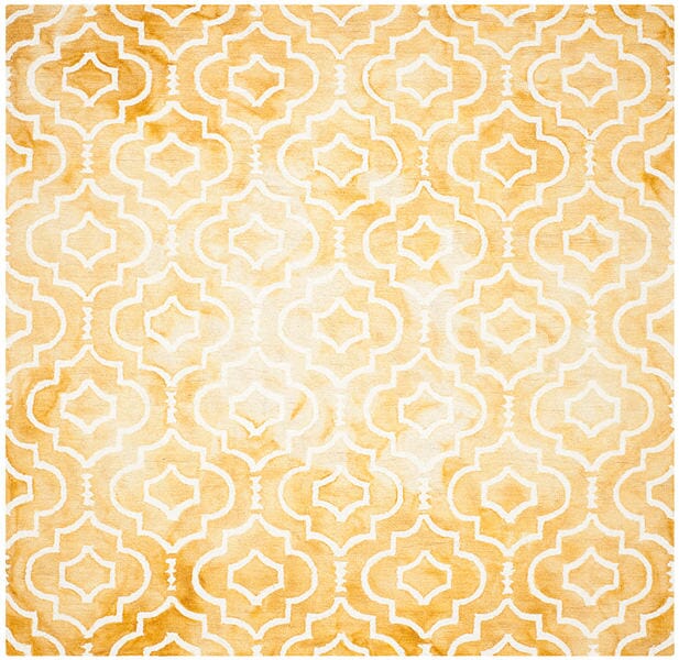 Safavieh Dip Dye Ddy538H Gold / Ivory Rugs - Safavieh - ddy538h - 7sq