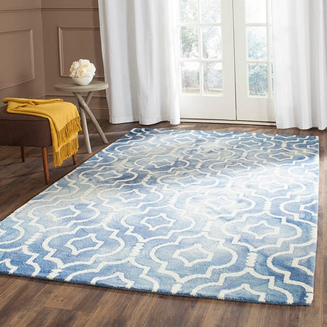 Safavieh Dip Dye Ddy538K Blue / Ivory Rugs - Safavieh - ddy538k - 2