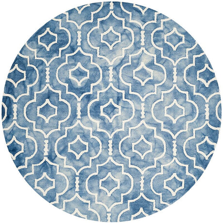 Safavieh Dip Dye Ddy538K Blue / Ivory Rugs - Safavieh - ddy538k - 7r