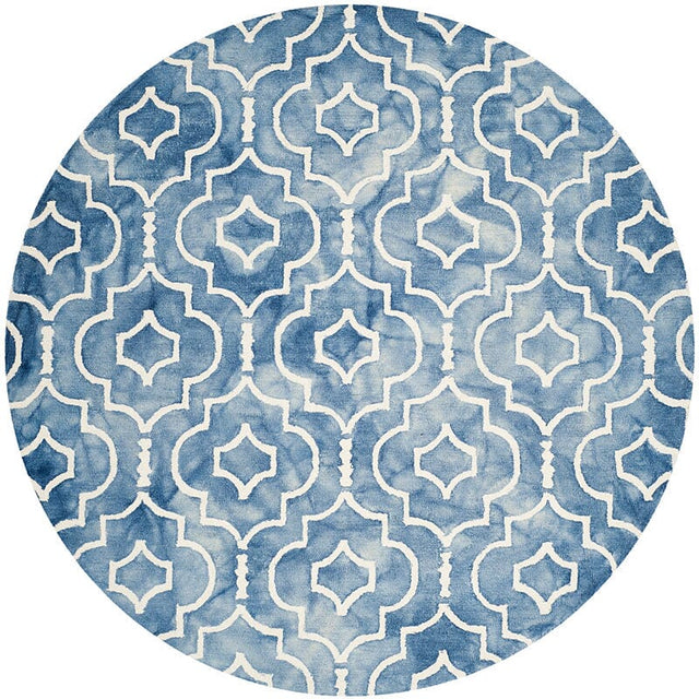 Safavieh Dip Dye Ddy538K Blue / Ivory Rugs - Safavieh - ddy538k - 7r