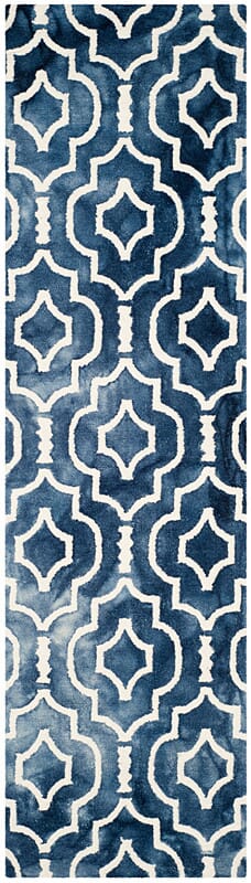 Safavieh Dip Dye Ddy538N Navy / Ivory Rugs - Safavieh - ddy538n - 210