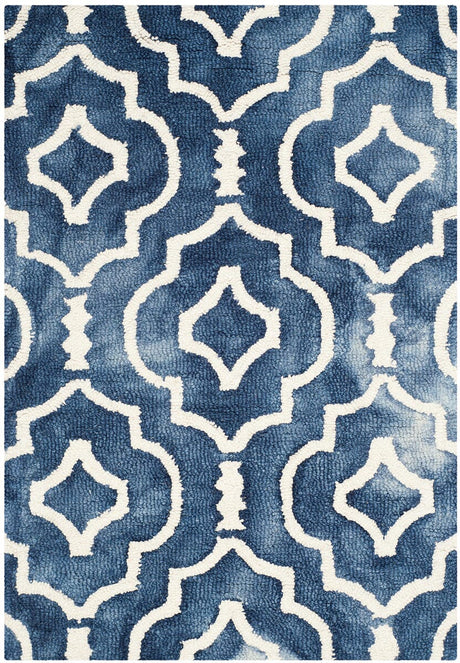 Safavieh Dip Dye Ddy538N Navy / Ivory Rugs - Safavieh - ddy538n - 7r