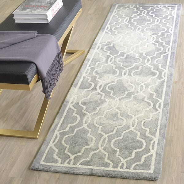 Safavieh Dip Dye Ddy539C Grey / Ivory Rugs - Safavieh - ddy539c - 7sq