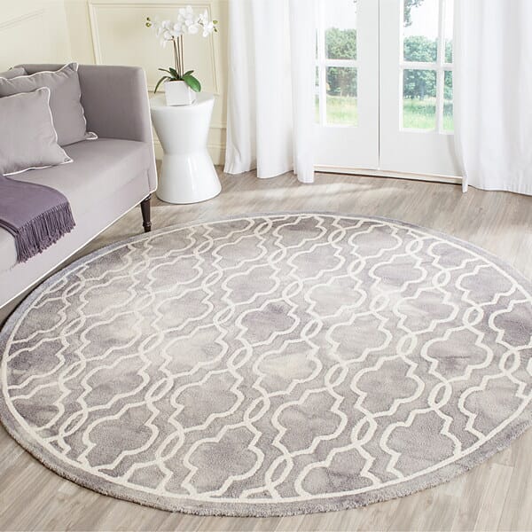 Safavieh Dip Dye Ddy539C Grey / Ivory Rugs - Safavieh - ddy539c - 7sq