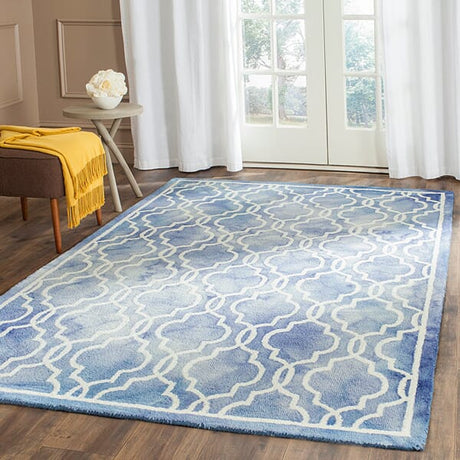 Safavieh Dip Dye Ddy539K Blue / Ivory Rugs - Safavieh - ddy539k - 2